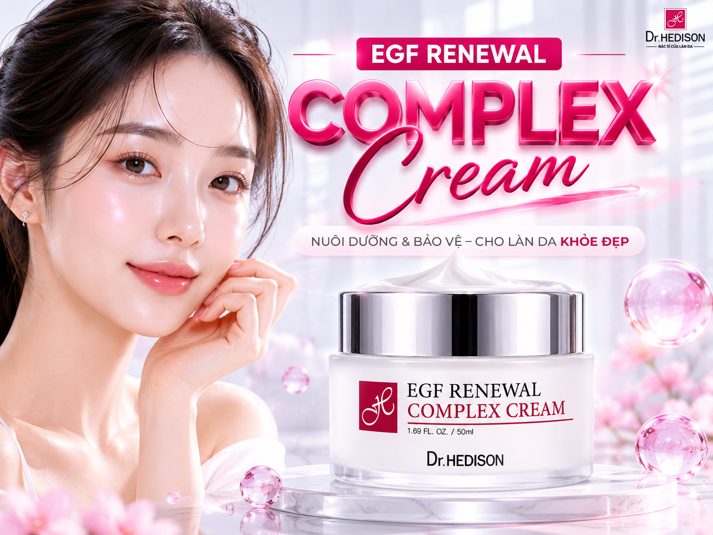 Kem dưỡng EGF Renewal Complex Cream