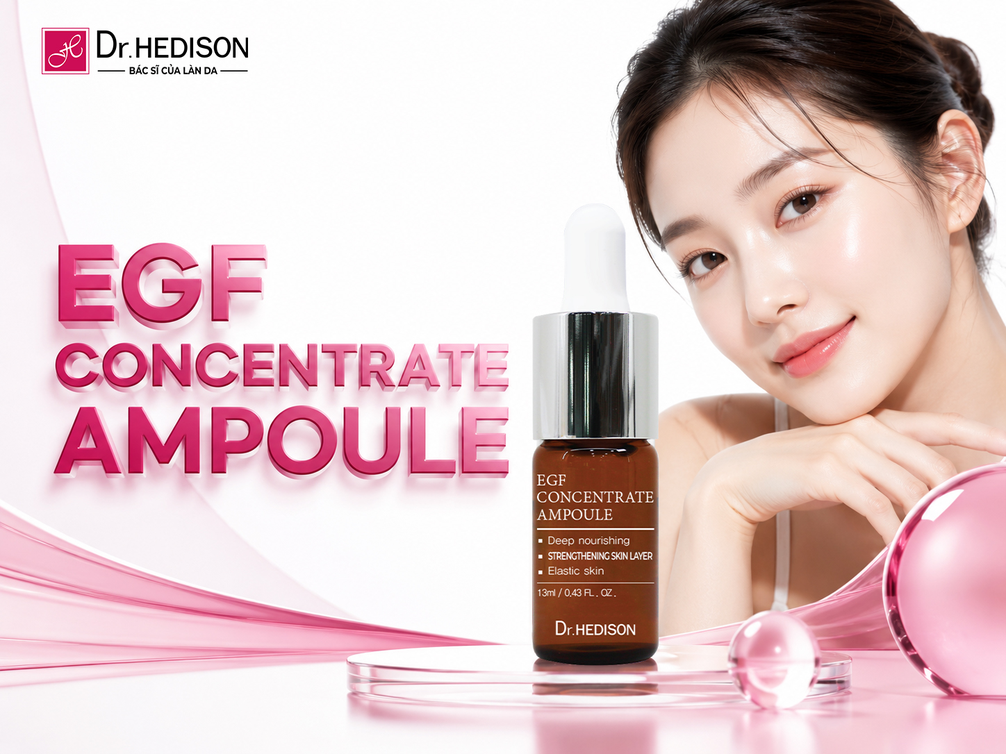 Tinh chất EGF Concentrate Ampoule (13mlx6 lọ - 100ml)