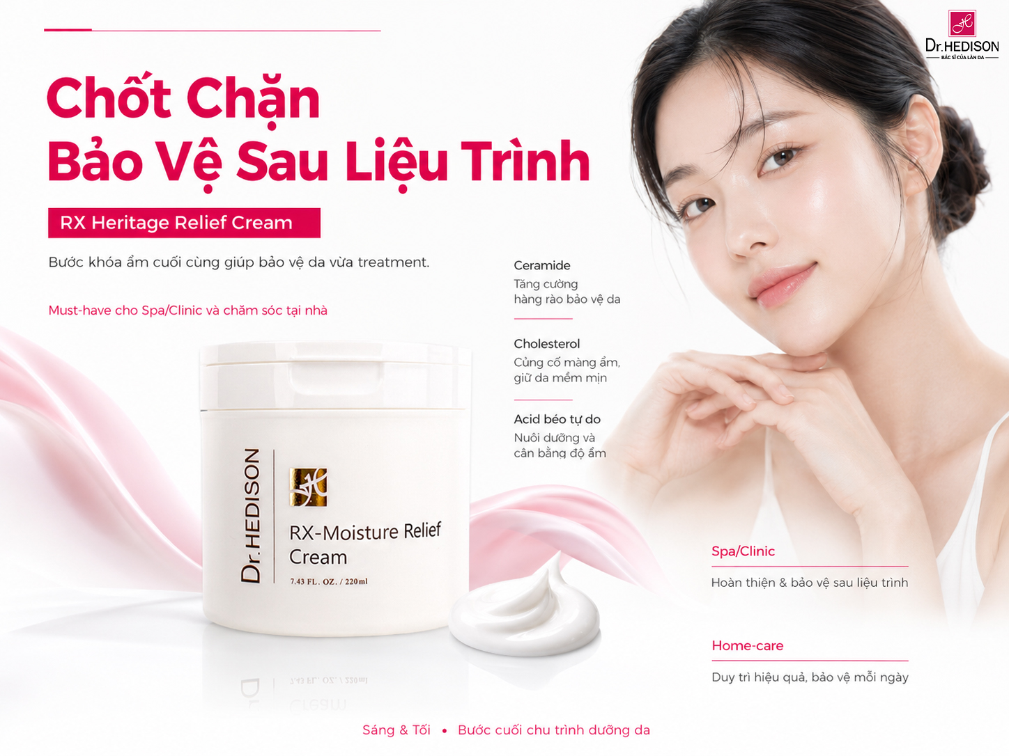 Kem Dưỡng Hỗ Trợ Làm Dịu Và Phục Hồi Hàng Rào Lipid RX Heritage Relief Cream