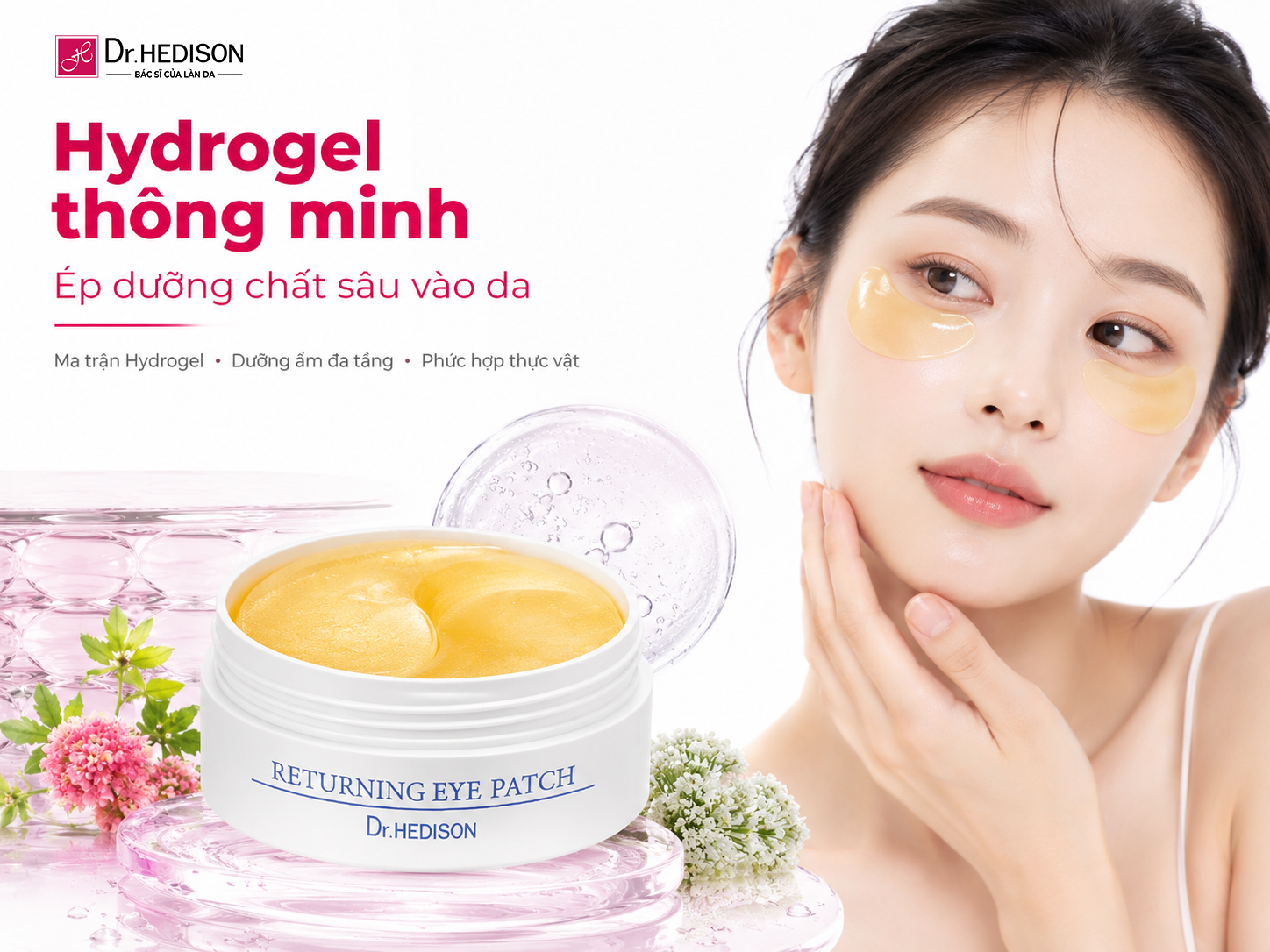 Mặt Nạ Hỗ Trợ Dưỡng Ẩm Chuyên Sâu Và Cải Thiện Cấu Trúc Vùng Mắt Returning Eye Patch