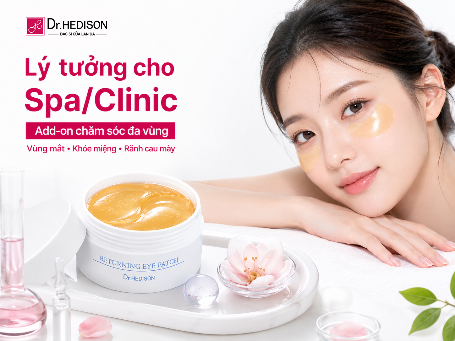 Mặt Nạ Hỗ Trợ Dưỡng Ẩm Chuyên Sâu Và Cải Thiện Cấu Trúc Vùng Mắt Returning Eye Patch
