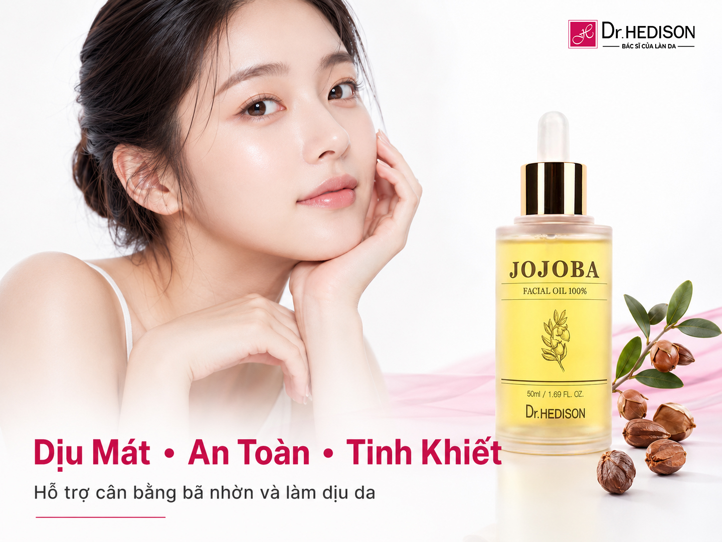 Tinh Dầu Dưỡng Chuyên Sâu Hỗ Trợ Tái Thiết Lập Màng Lipid Jojoba Facial Oil