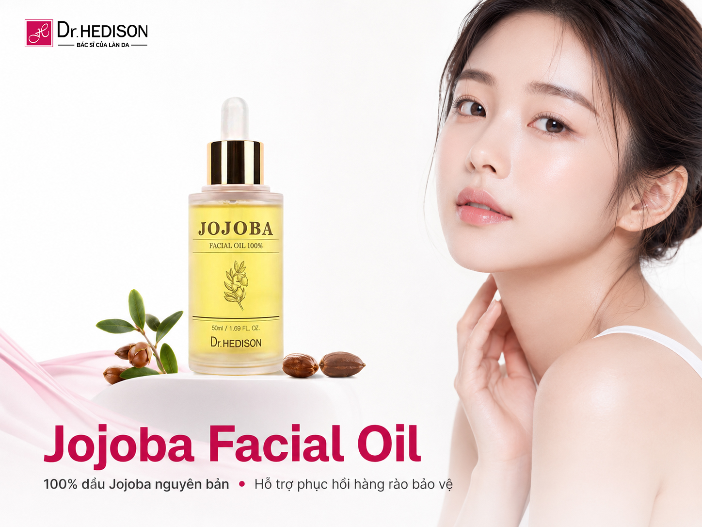 Tinh Dầu Dưỡng Chuyên Sâu Hỗ Trợ Tái Thiết Lập Màng Lipid Jojoba Facial Oil