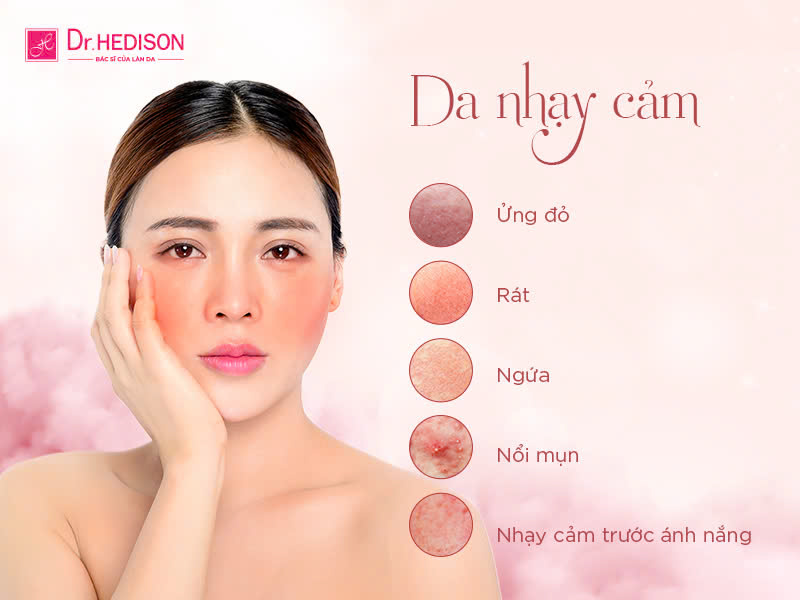 Dược mỹ phẩm cho da nhạy cảm Dr.HEDISON