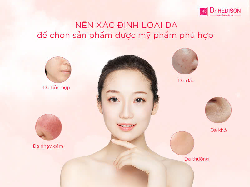 Hướng dẫn cách chọn dược mỹ phẩm phù hợp cho từng loại da