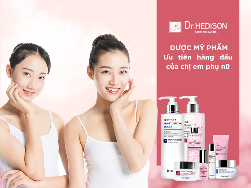 Sử dụng dược mỹ phẩm - Xu hướng chăm sóc da của phái đẹp hiện nay