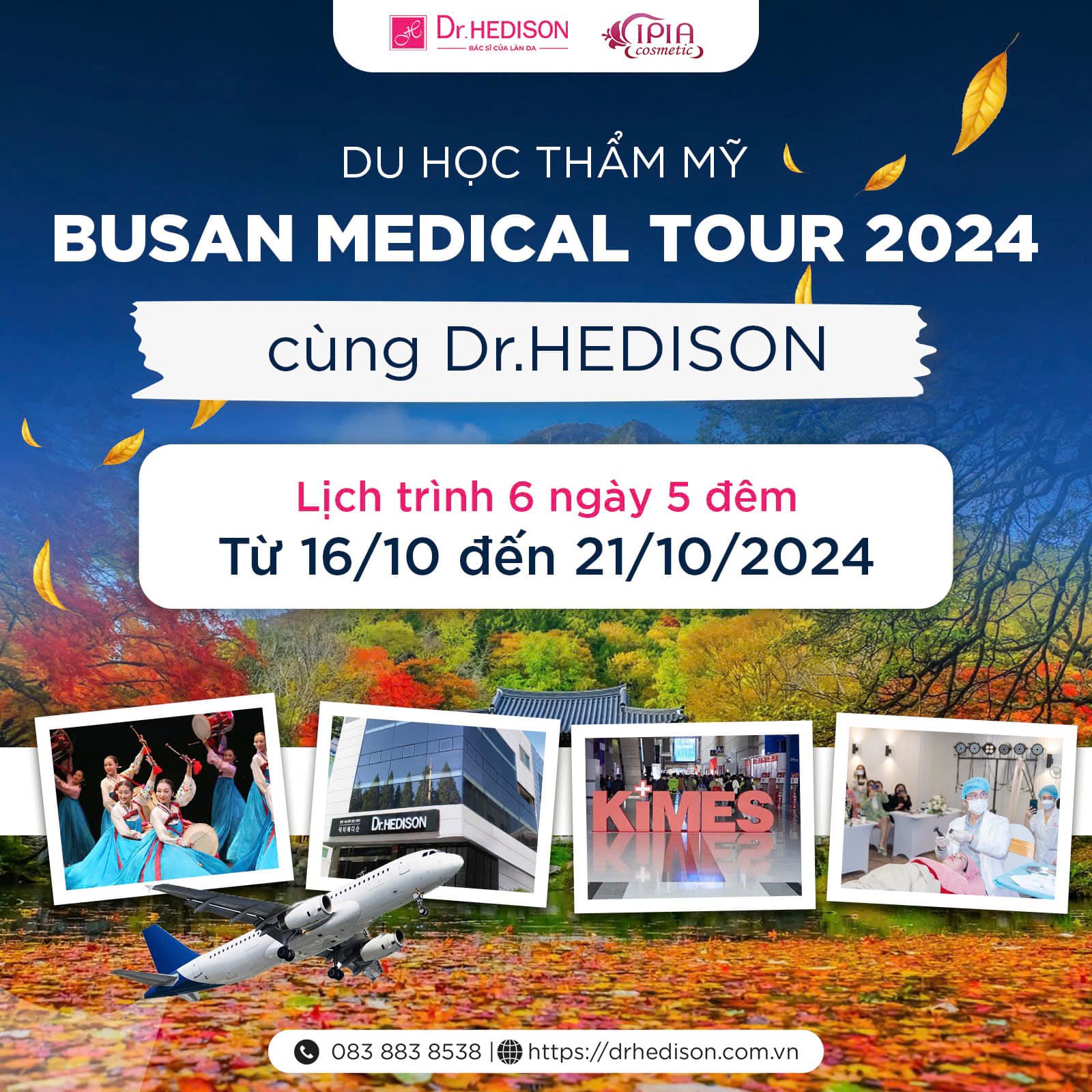 Du học thẩm mỹ - Busan Medical Tour 2024 cùng Dr.HEDISON