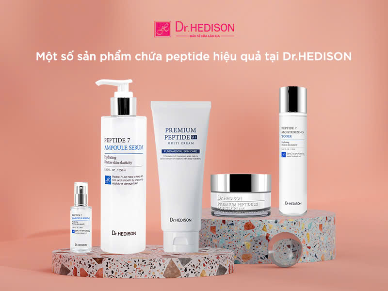 Peptide - Kẻ thù số 1 của nếp nhăn và lão hóa da