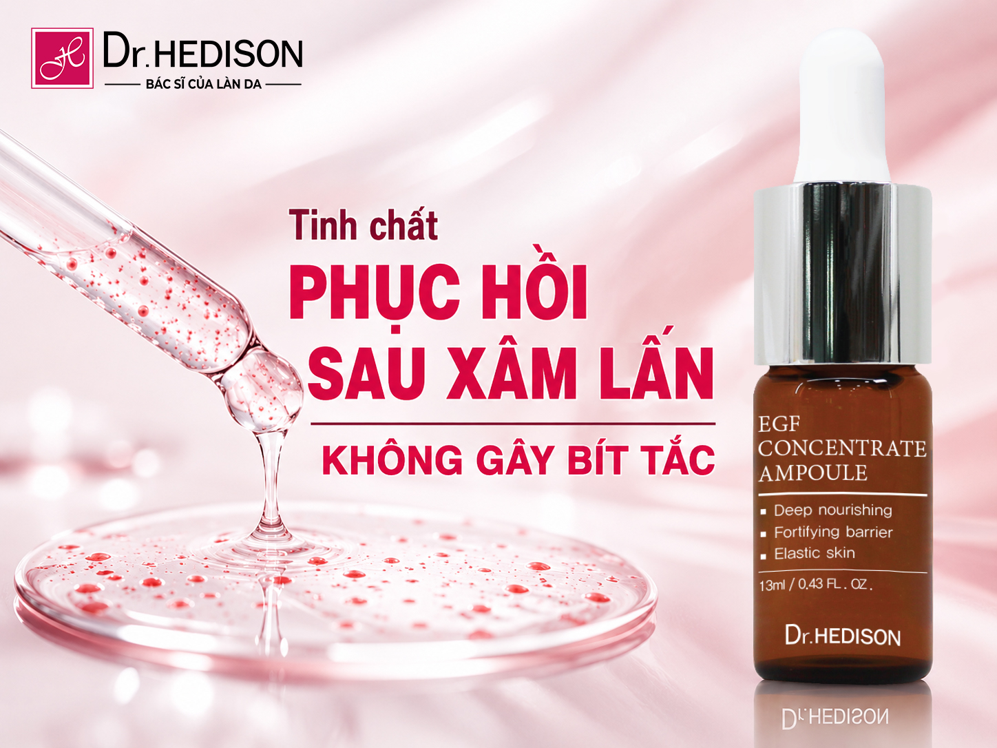 Giải Mã Công Nghệ 10PPM EGF: Tiêu Chuẩn Vàng Trong Phục Hồi Da Sau Laser