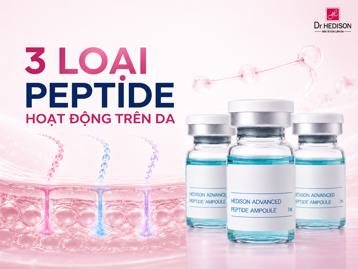 Phức hợp Peptide người đưa thư đánh thức Collagen tự nhiên cùng Glow Cell - Trẻ hóa cấp độ tế bào