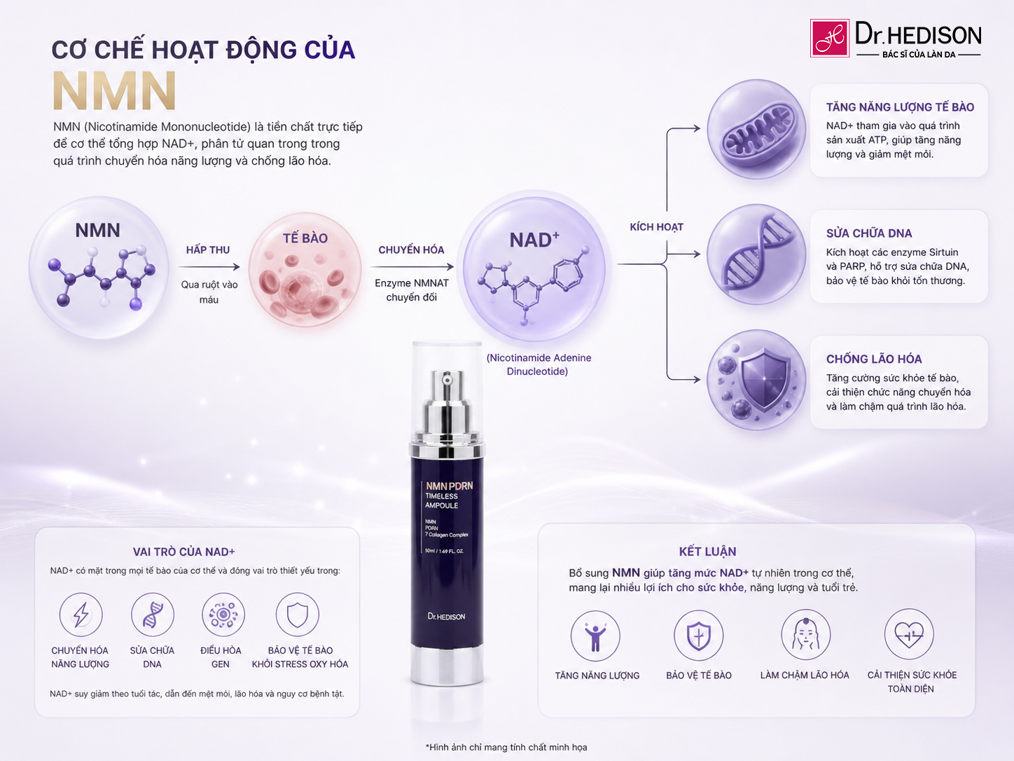 glow cell - trẻ hoá cấp độ tế bào