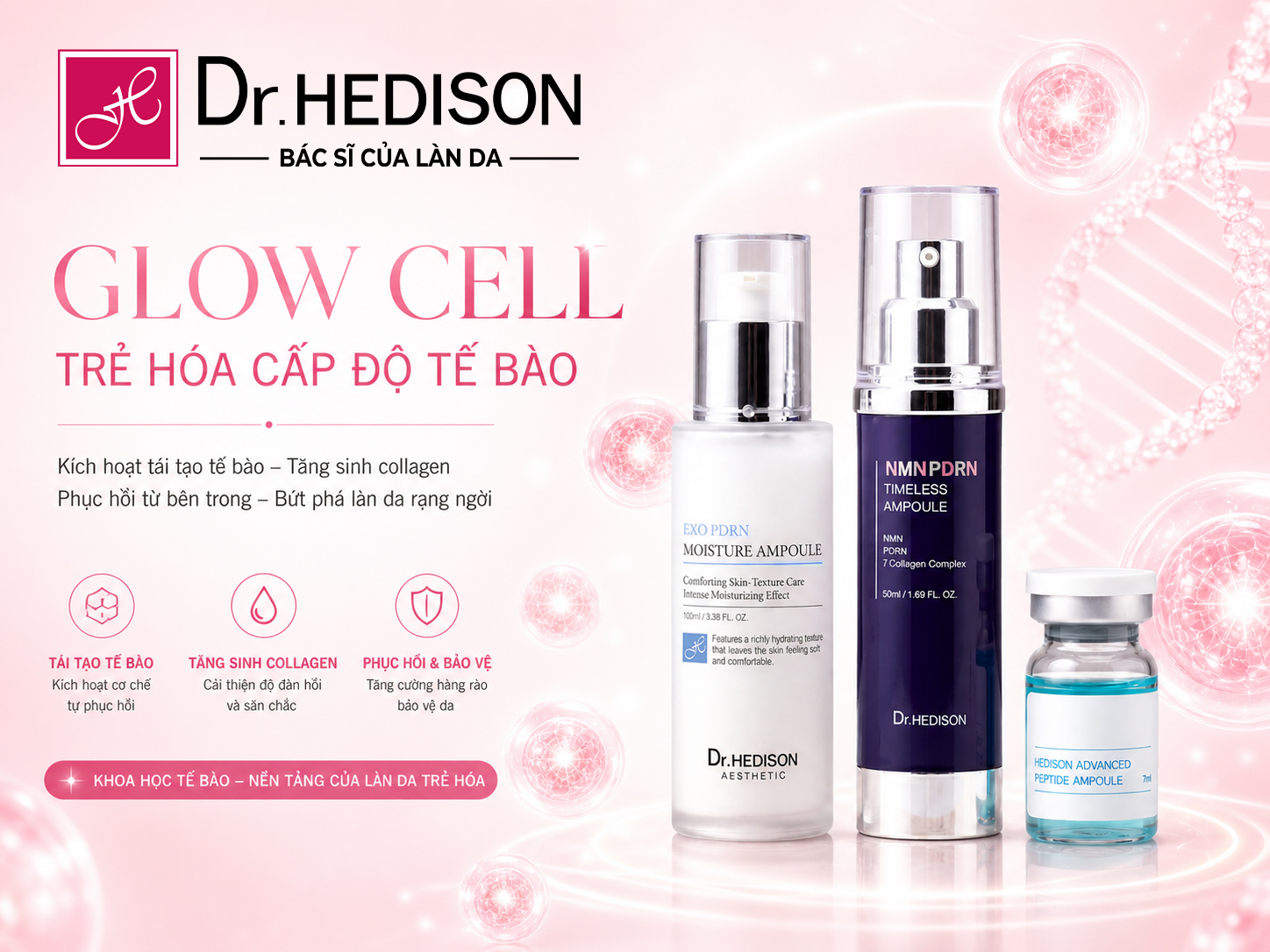glow cell - trẻ hoá cấp độ tế bào