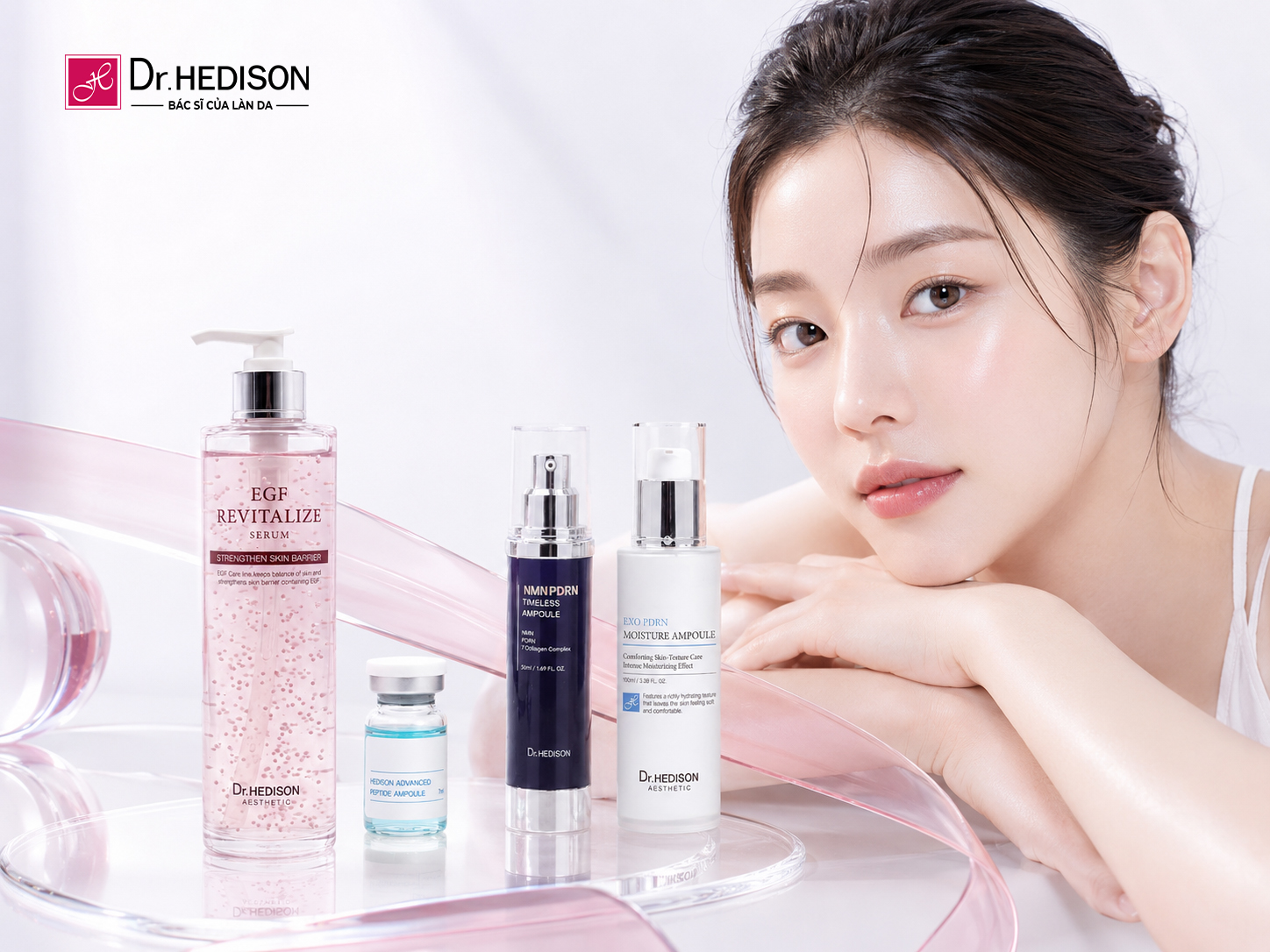 Bí quyết hỗ trợ dưỡng da "Glass-Skin" căng mọng tự nhiên với phác đồ glow cell chuyên sâu