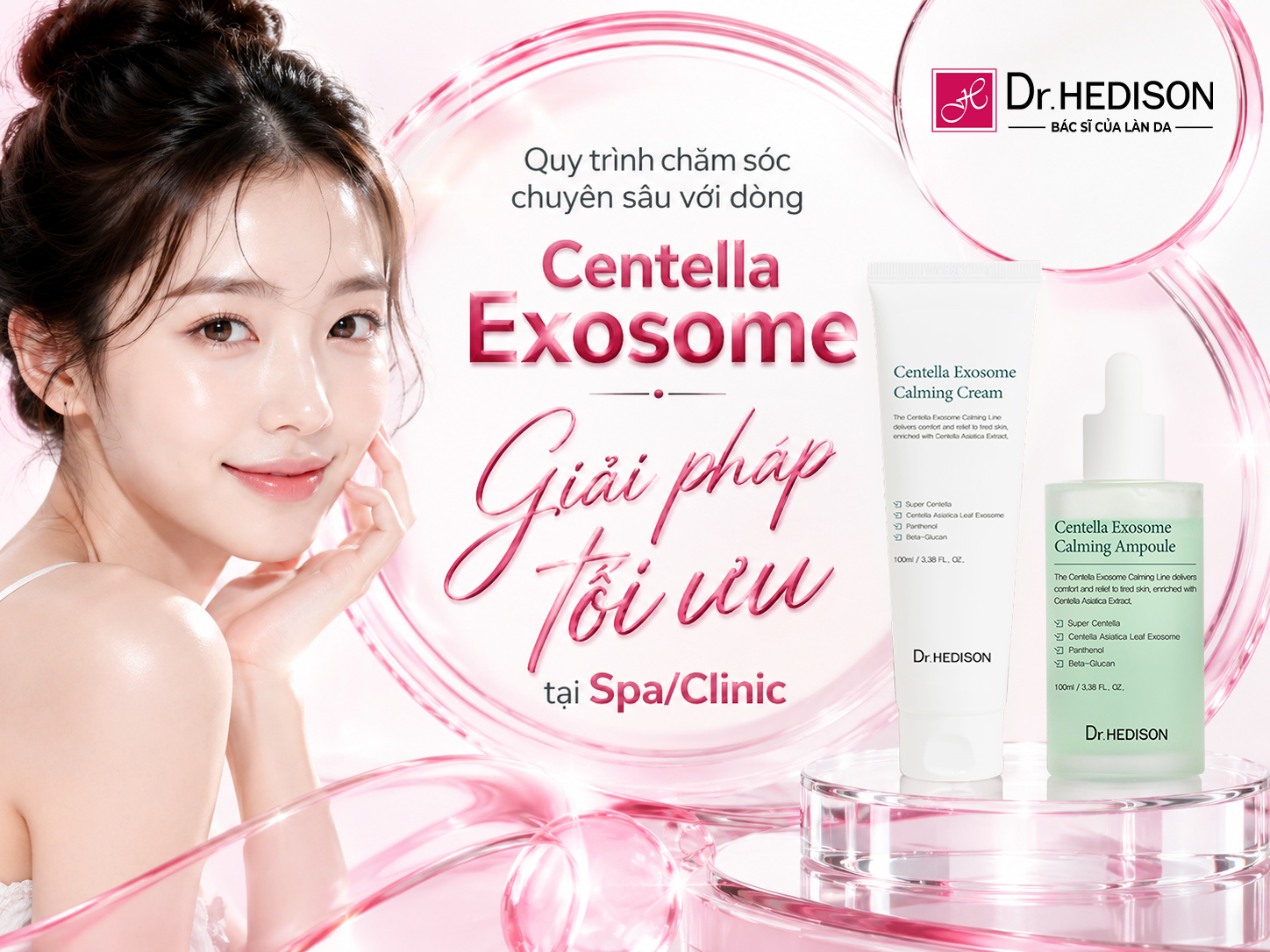 Centella Exosome dành cho Spa & Clinic