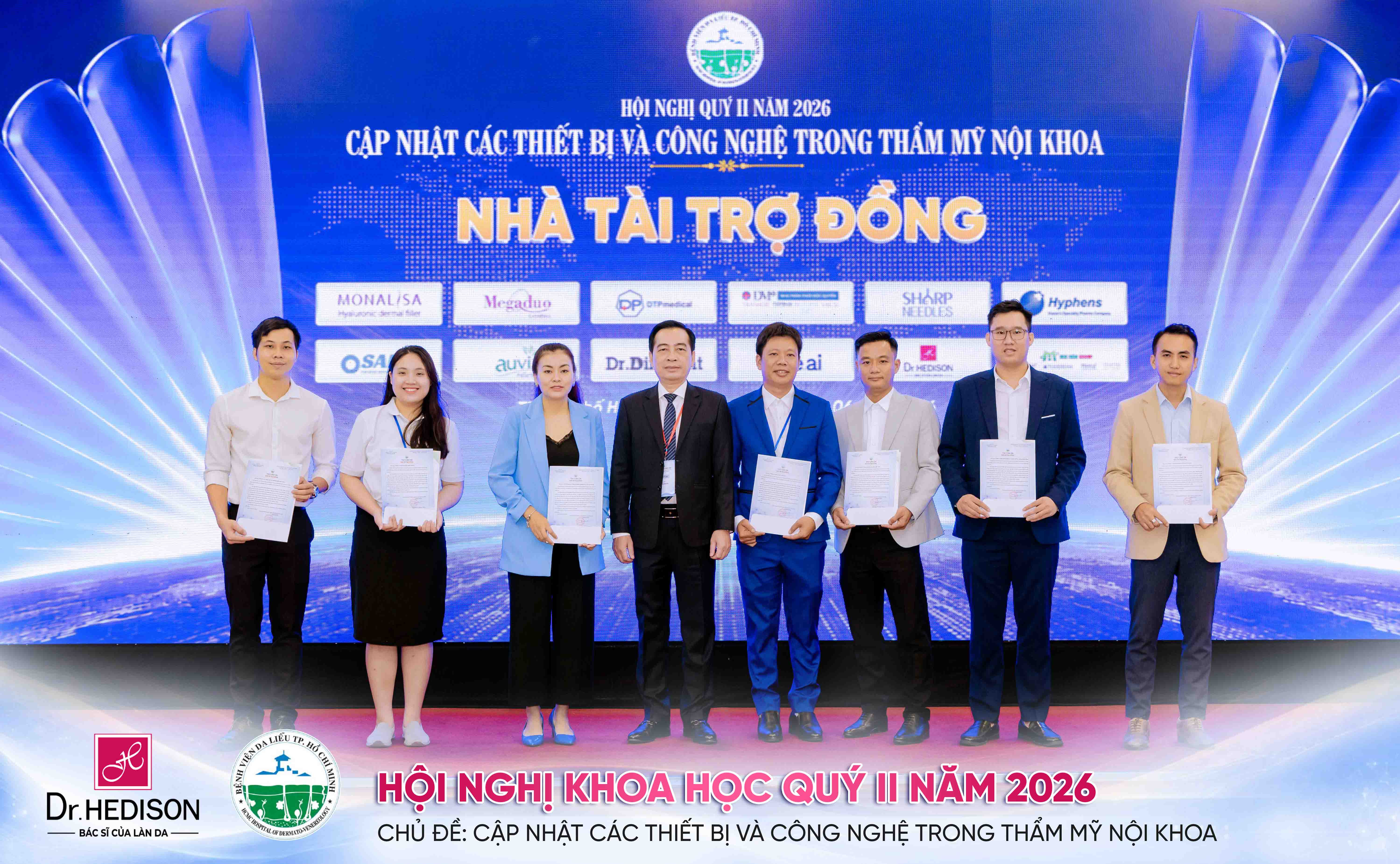 Dr.HEDISON đồng hành cùng Hội Nghị Khoa Học Da Liễu Quý II/2026
