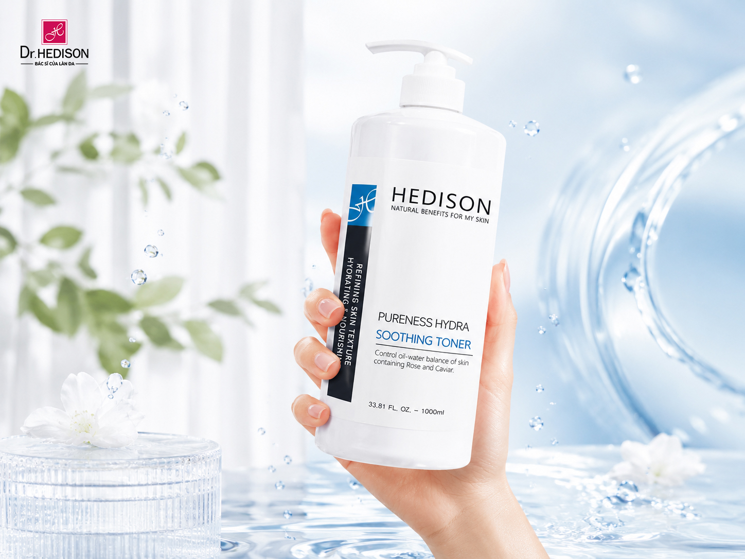 Giải Pháp Chăm Sóc Da Chuyên Nghiệp Từ Dược Mỹ Phẩm Dr.HEDISON 