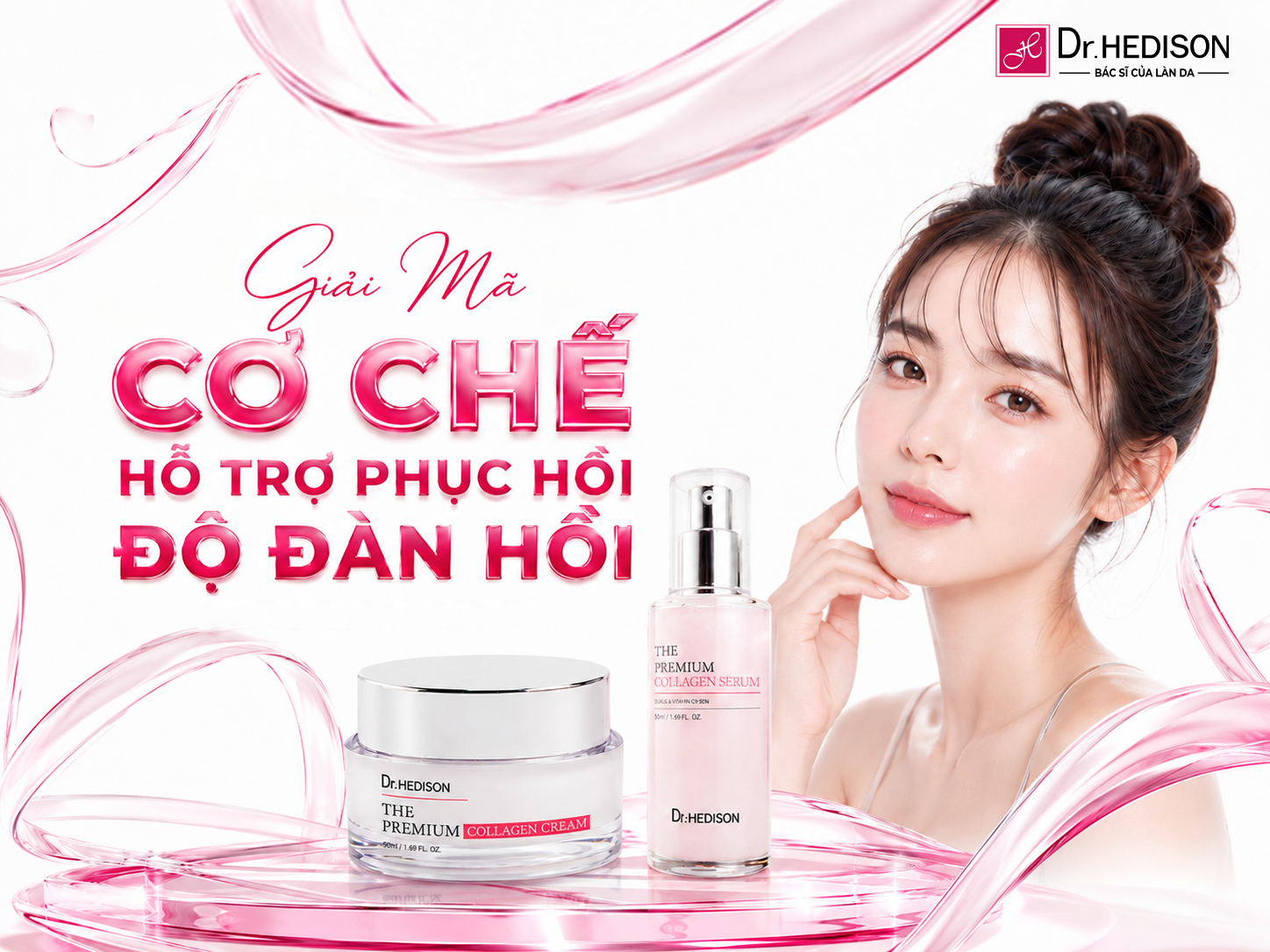 HEDISON The Premium Collagen Serum & Cream