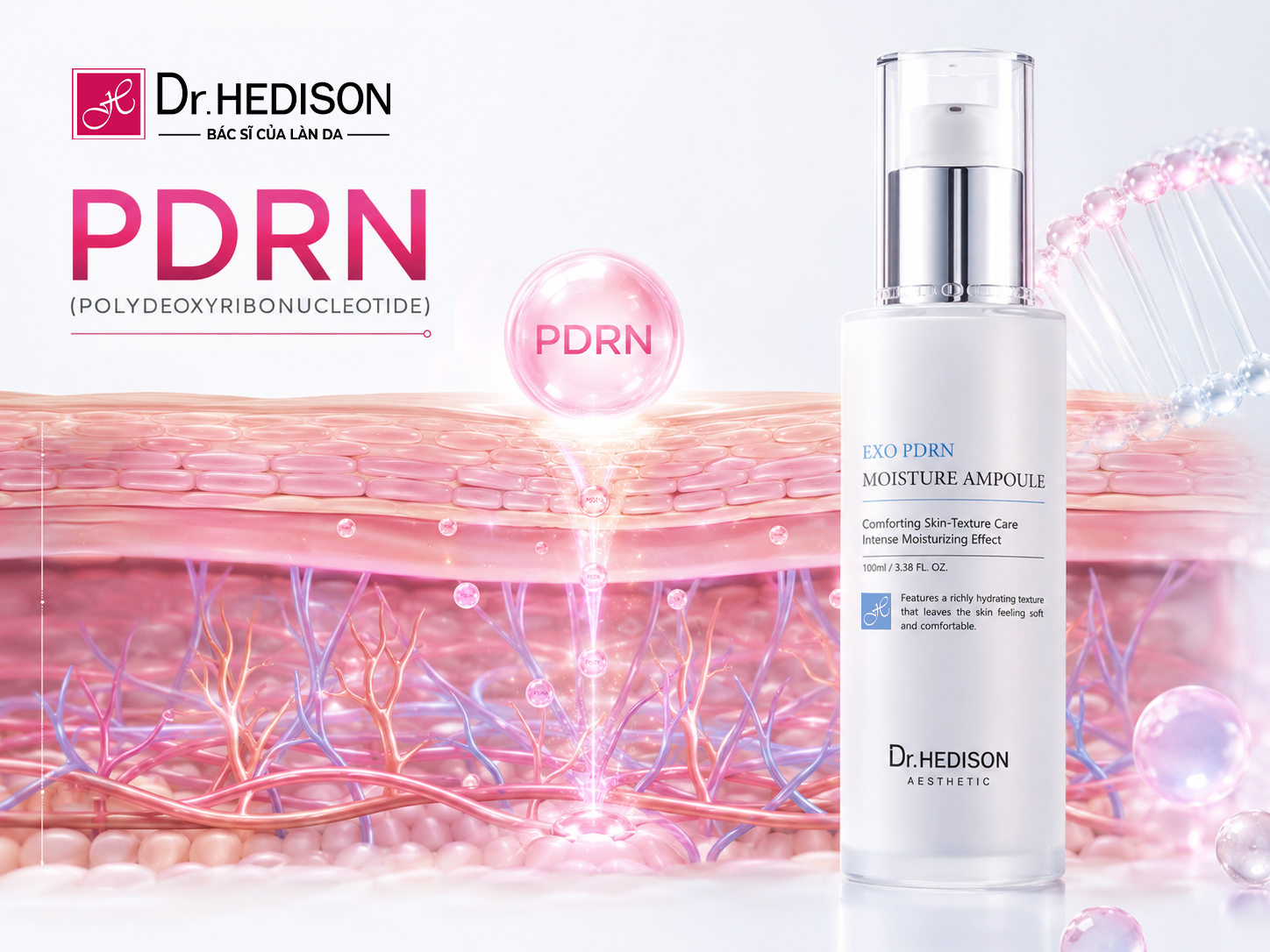 dr hedison EXO PDRN Moisture Ampoule 