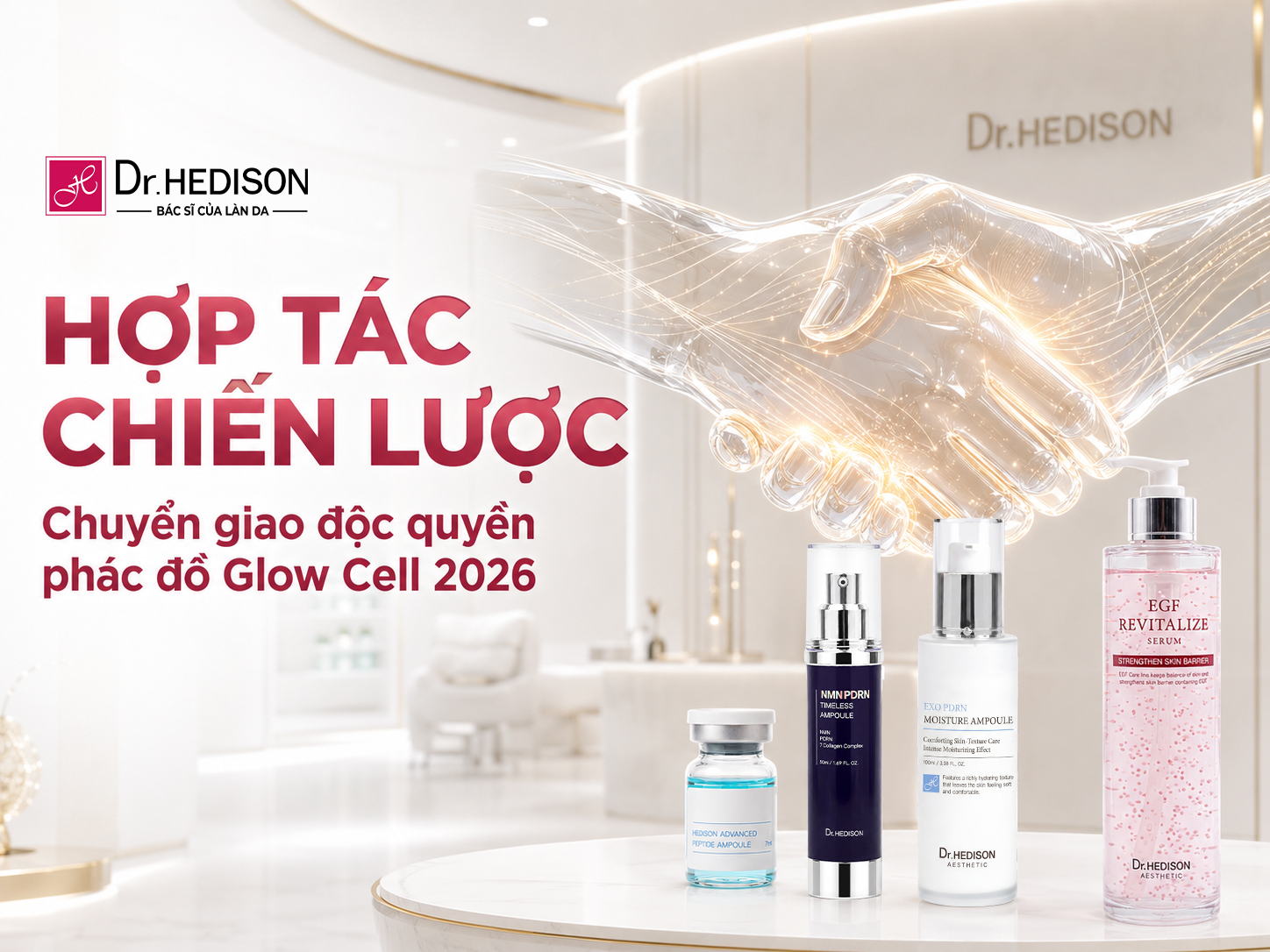 Glow Cell Dr.HEDISON NMN, PDRN, EGF