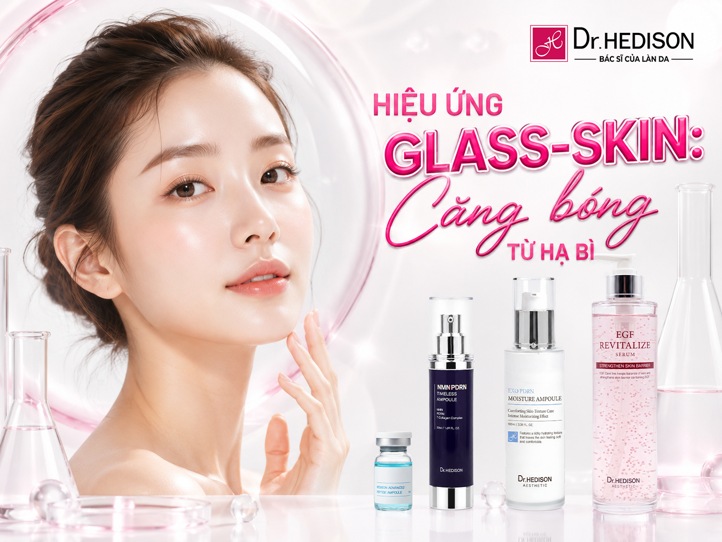Glow Cell từ Dược mỹ phẩm Dr.HEDISON