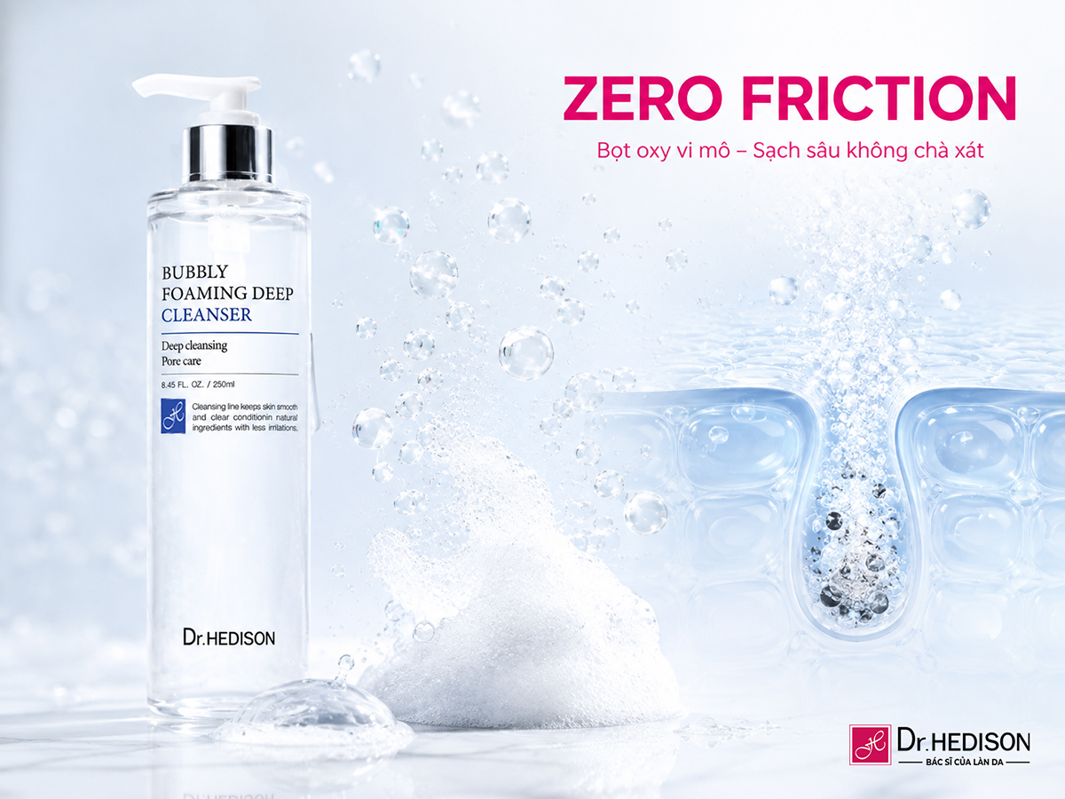 Dr.HEDISON Bubbly Foaming Deep Cleanser 