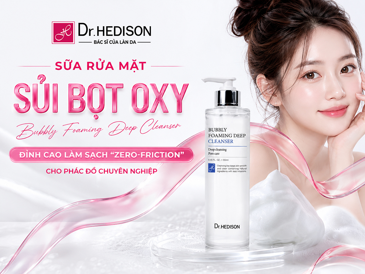 Dr.HEDISON Bubbly Foaming Deep Cleanser