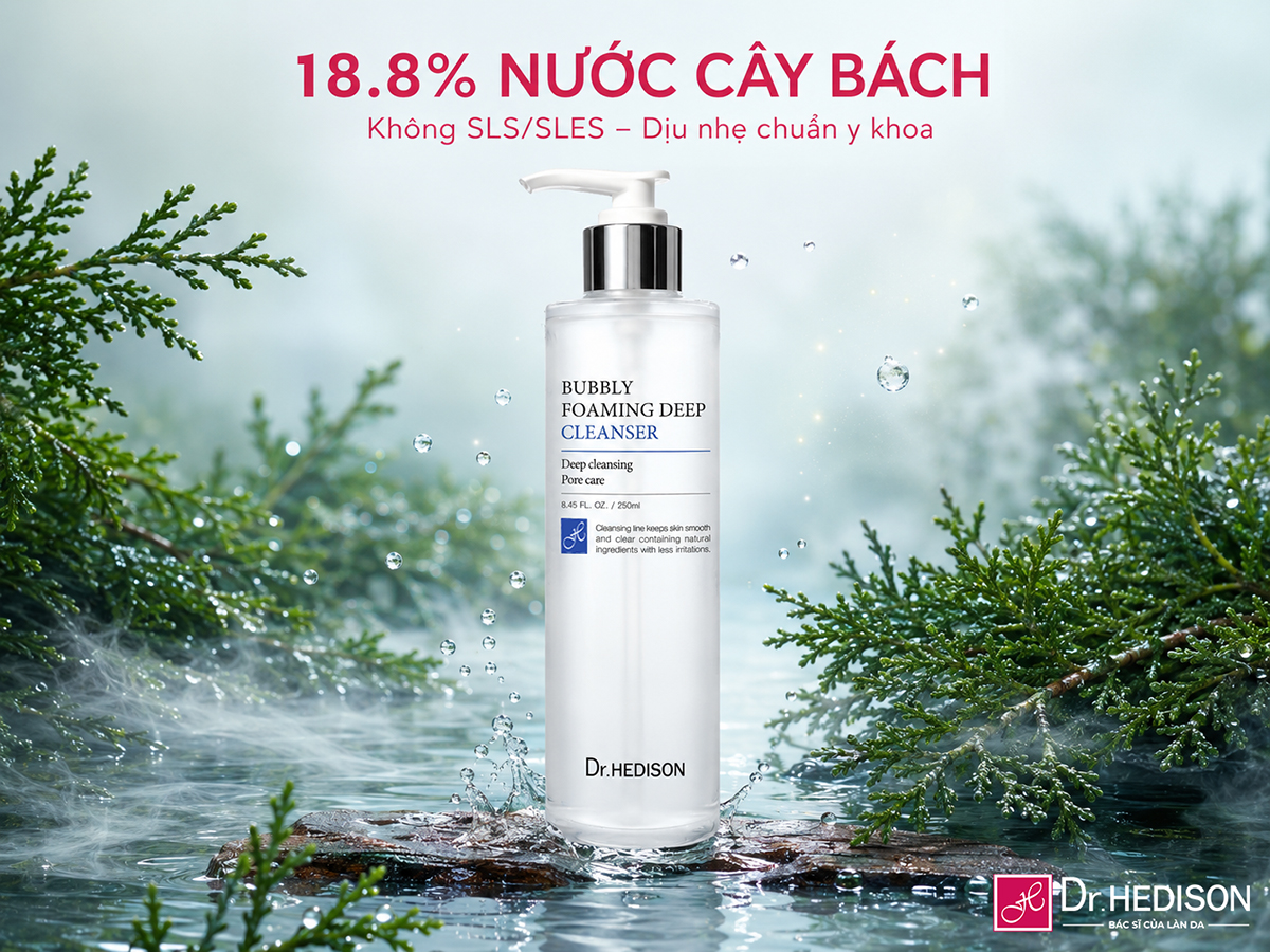 Dr.HEDISON Bubbly Foaming Deep Cleanser 