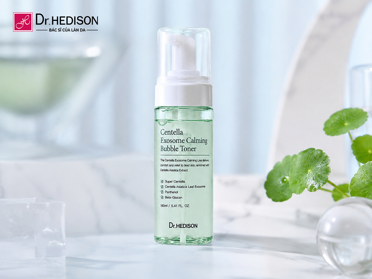 Dr.HEDISON Centella Exosome Calming Bubble Toner