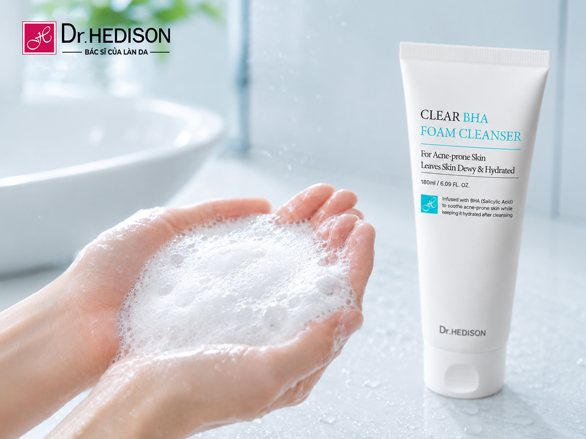 Dr.HEDISON Clear BHA Foam Cleanser