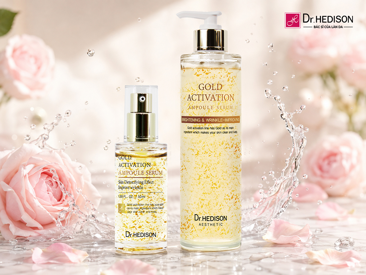 HEDISON Gold Activation Ampoule Serum