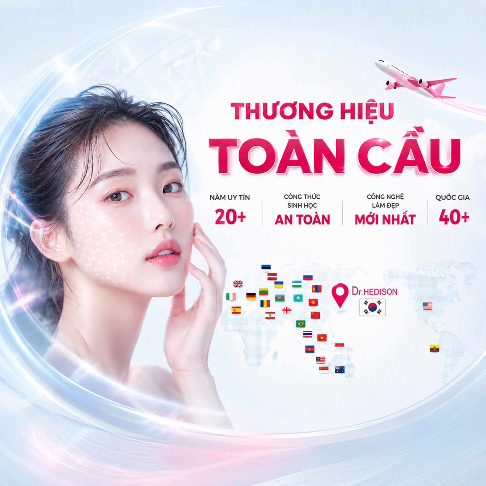 thương hiệu toàn cầu dr.hedison