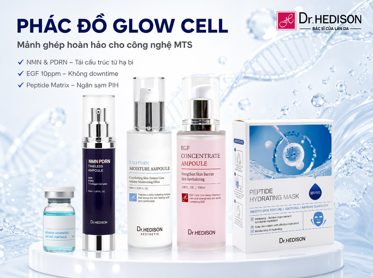 Đột phá thẩm thấu Tối ưu hóa phác đồ Glow Cell khi kết hợp cùng công nghệ vi điểm MTS