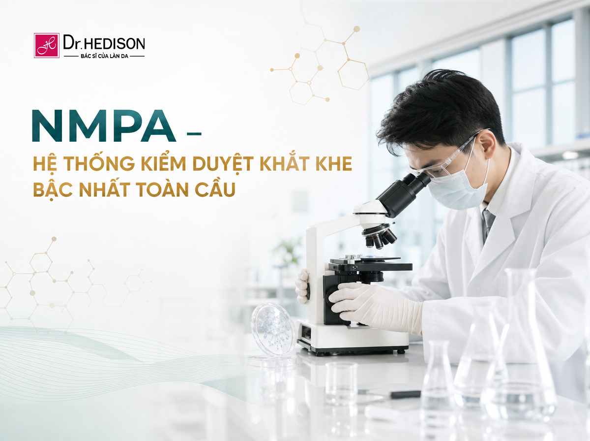 NMPA (CFDA) – Bảo chứng thép về minh bạch thành phần và chất lượng từ Dược Mỹ Phẩm Dr.HEDISON (3)